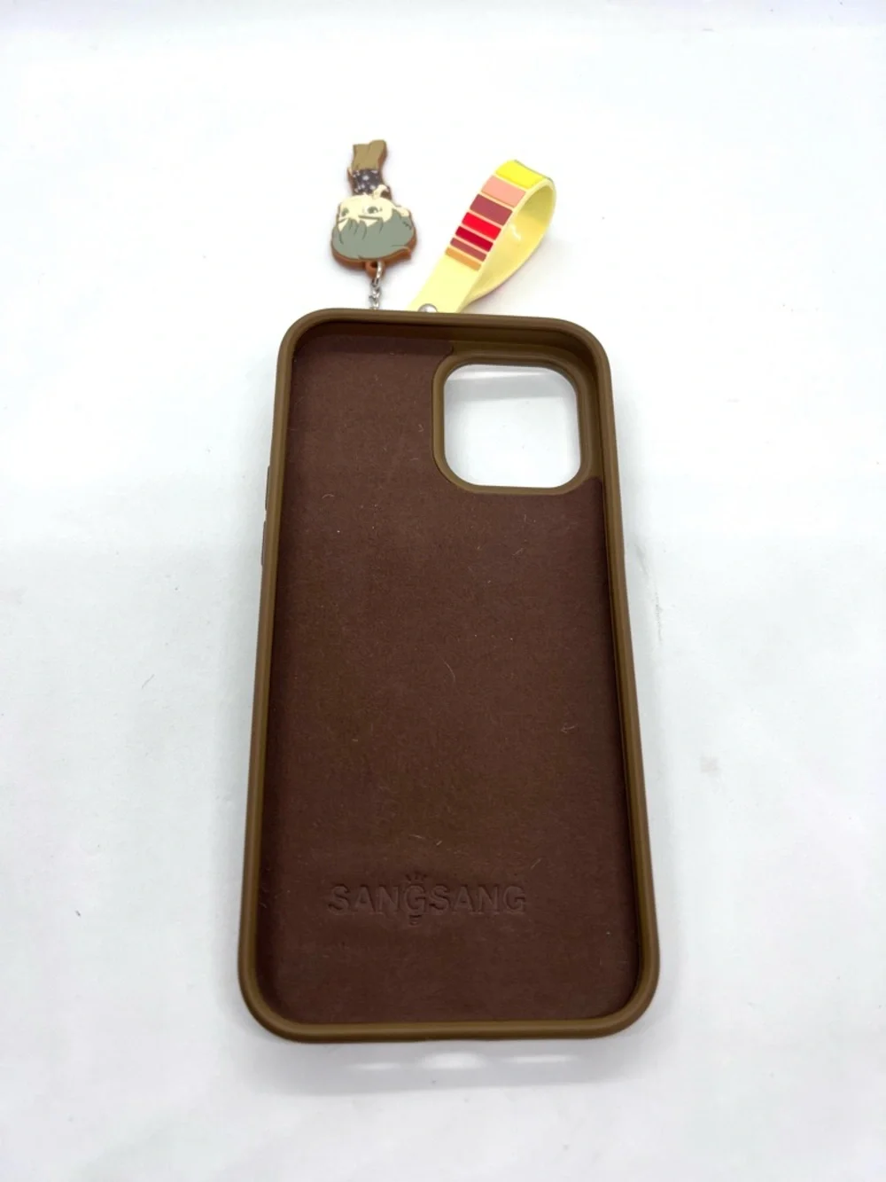 TinyTAN Dynamite iPhone 11 Pro Max Case Charm Brown BTS